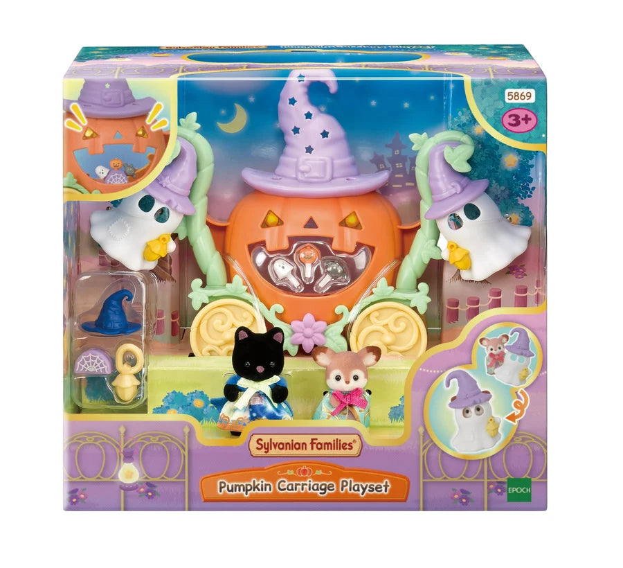 SF5869 Pumpkin Carriage Playset