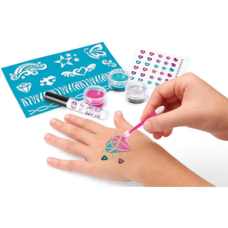 CRA-Z-ART Shimmer N Sparkle Tattoos &amp; Nails