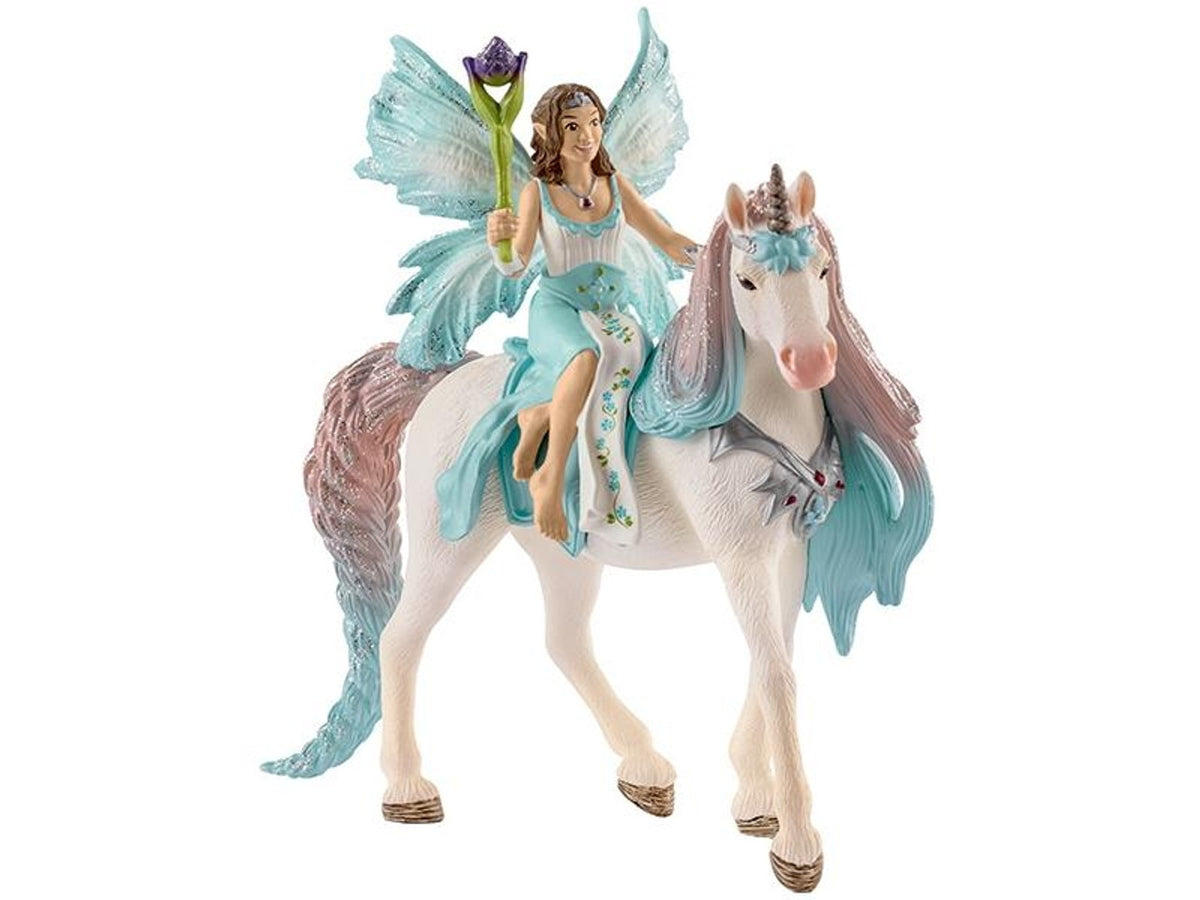 SC70569 Schleich Bayala Fairy Eyela with Princess Unicorn