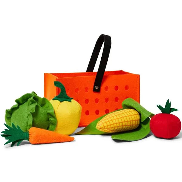 Felt Food Play Set Orange The Farmers Market