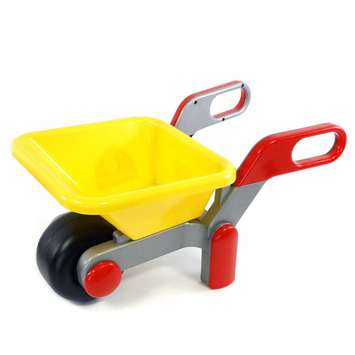 Polsie Plastic Yellow Wheelbarrow