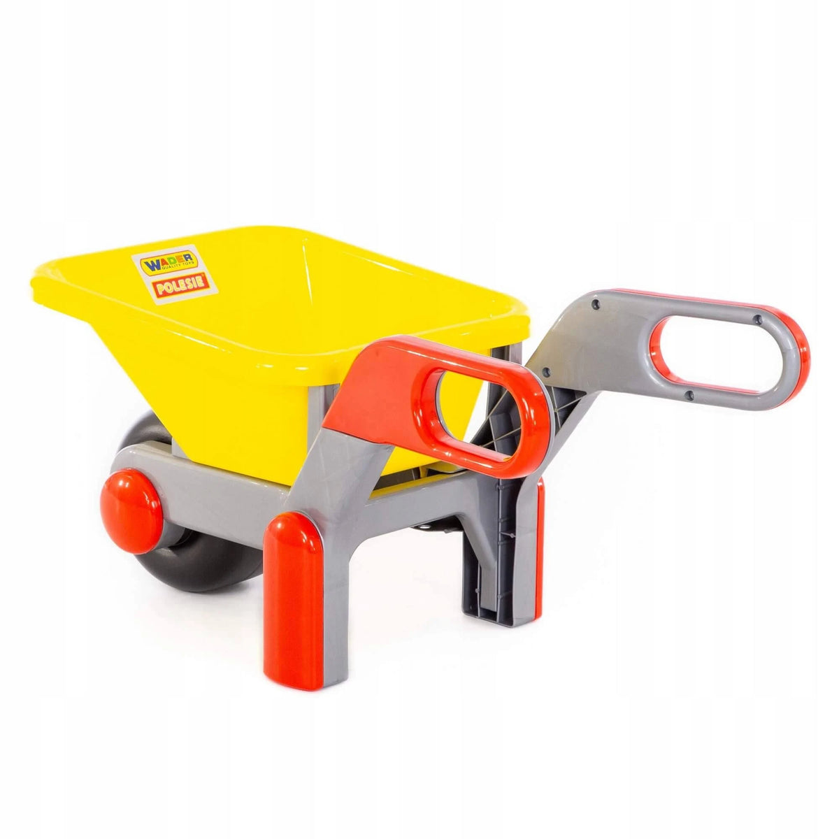 Polsie Plastic Yellow Wheelbarrow
