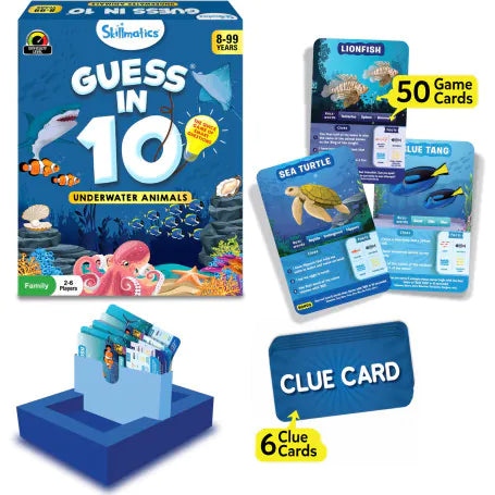 Skillmatics Guess In 10 Underwater Animals