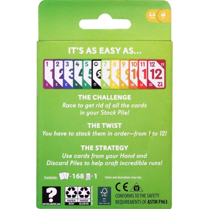 Skip Bo Card Game Refresh