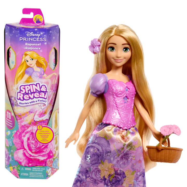 Disney Princess Spin & Reveal Doll Rapunzel