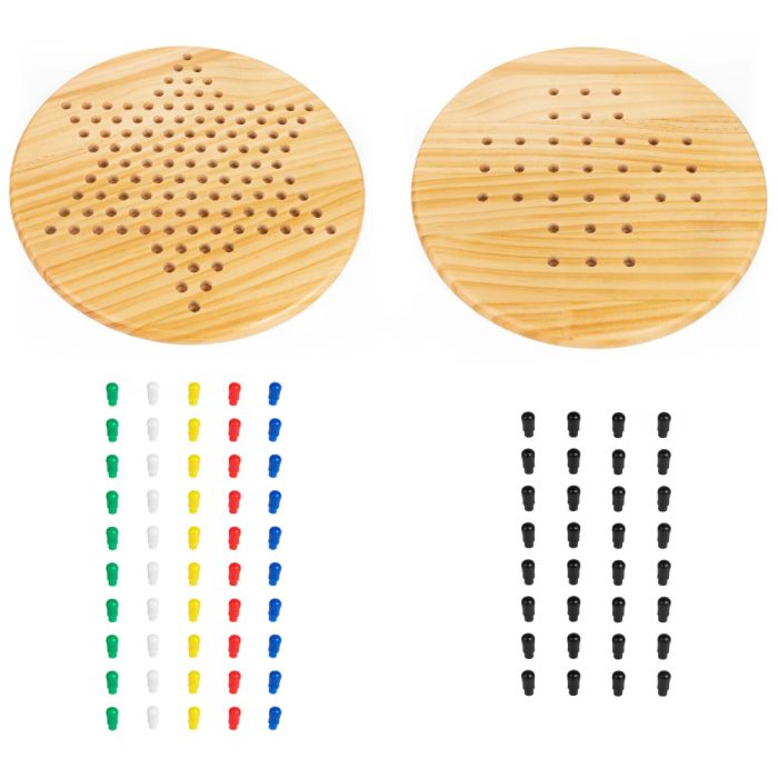 Cardinal Classics Wooden Solitare / Chinese Checkers