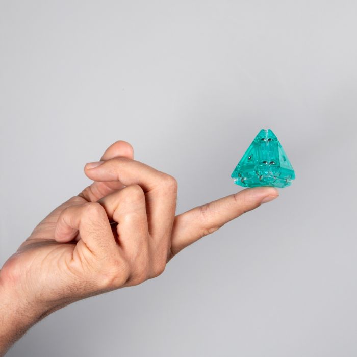 Speks Geode Pyramid Aqua