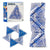 Speks Geode Pyramid Cobalt