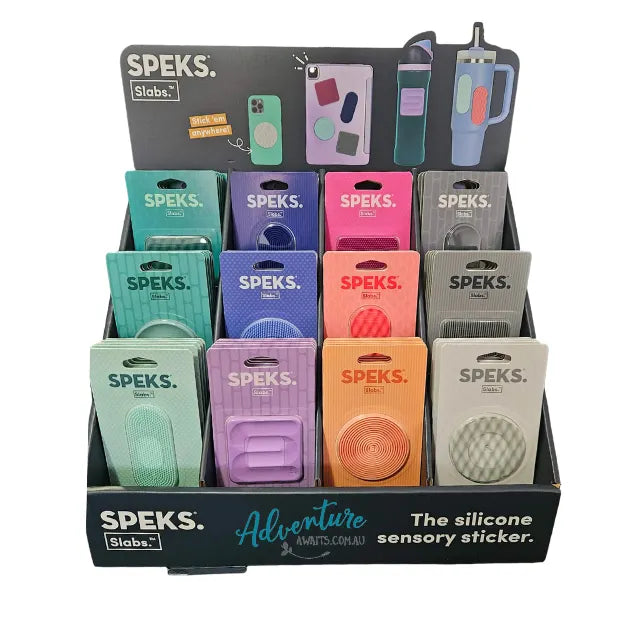 SPEKS Slabs Silicone Sensory Sticker Assorted