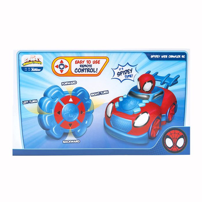 Spidey Amazing Friends Spidey Web Crawler R/C Req 3 AA 2AAA Batteries