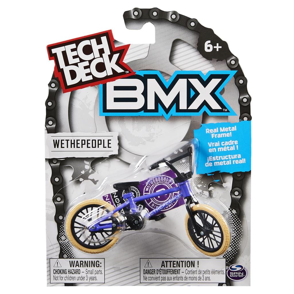 Tech Deck BMX Single Purple Frame Cream Tyres WETHEPEOPLE