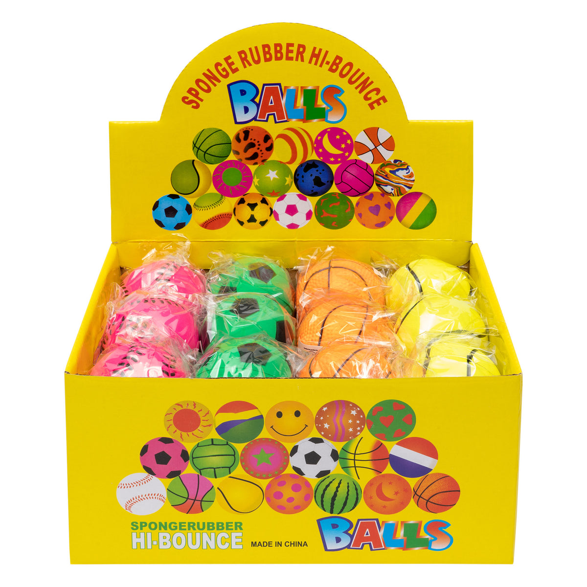 Neon Sports Bounce Ball 60mm