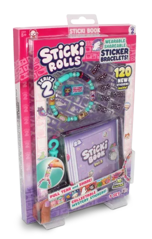 Sticki Rolls Sticki Book Pack Series 2