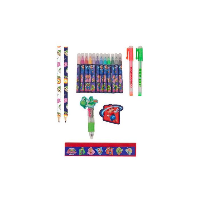 Super Mario 2 Galaxy Movie Mini Art Set