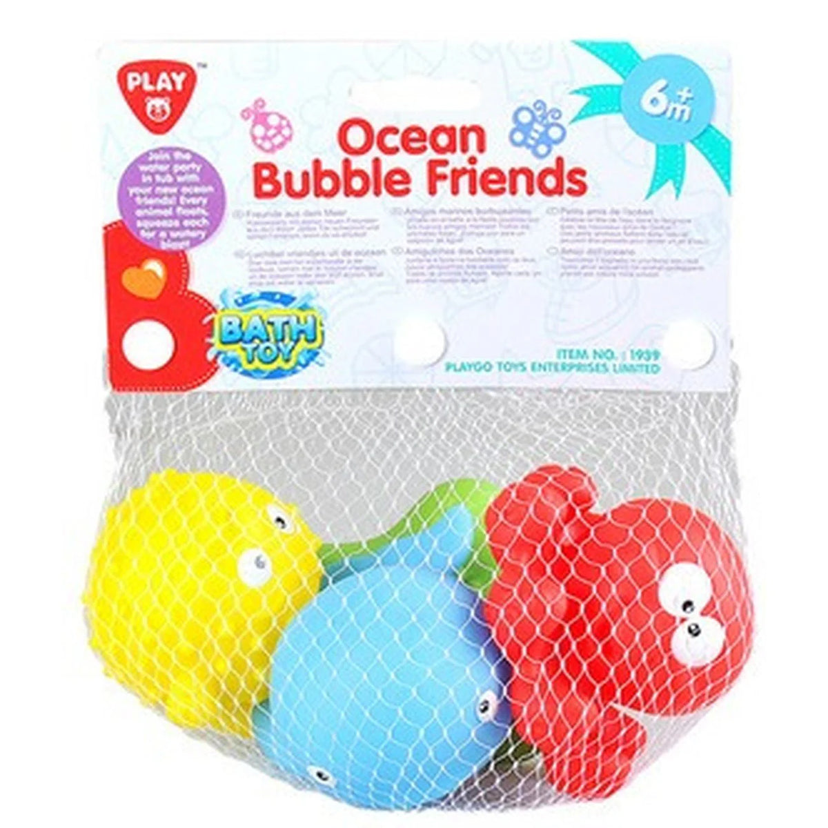 PLAYGO TOYS ENT. LTD.  Ocean Bubble Friends Assorted