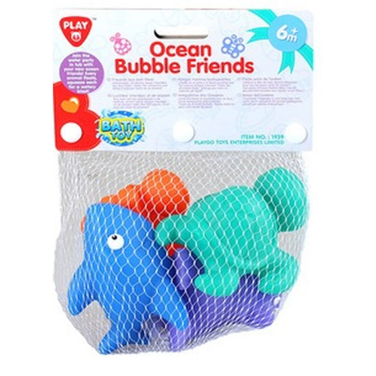 PLAYGO TOYS ENT. LTD.  Ocean Bubble Friends Assorted