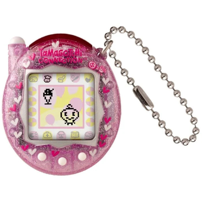 Bandai Tamagotchi Connect Pink Glitter