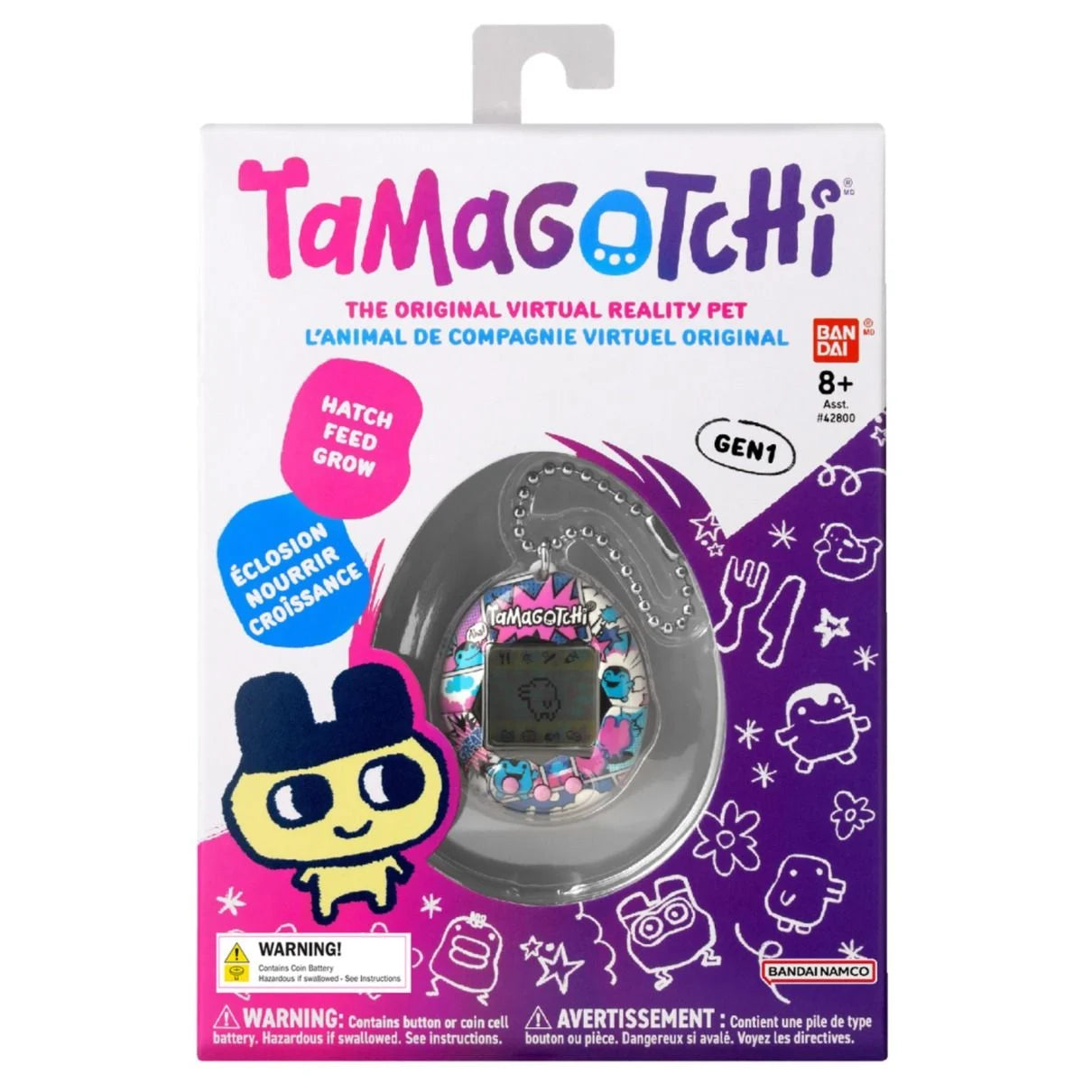 Bandai Tamagotchi Original GinJinRotci Comic Book