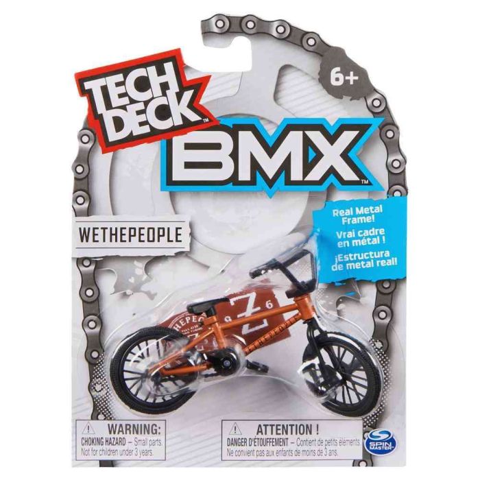 Tech Deck BMX Single Wethepeople Brown Frame Black Wheels