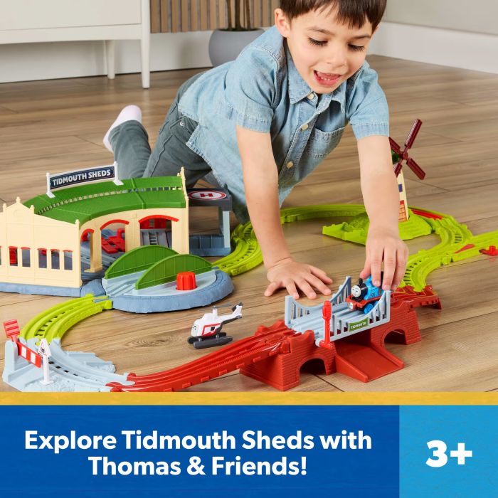 Thomas &amp; Friends Exploring Tidmouth Sheds Train Set