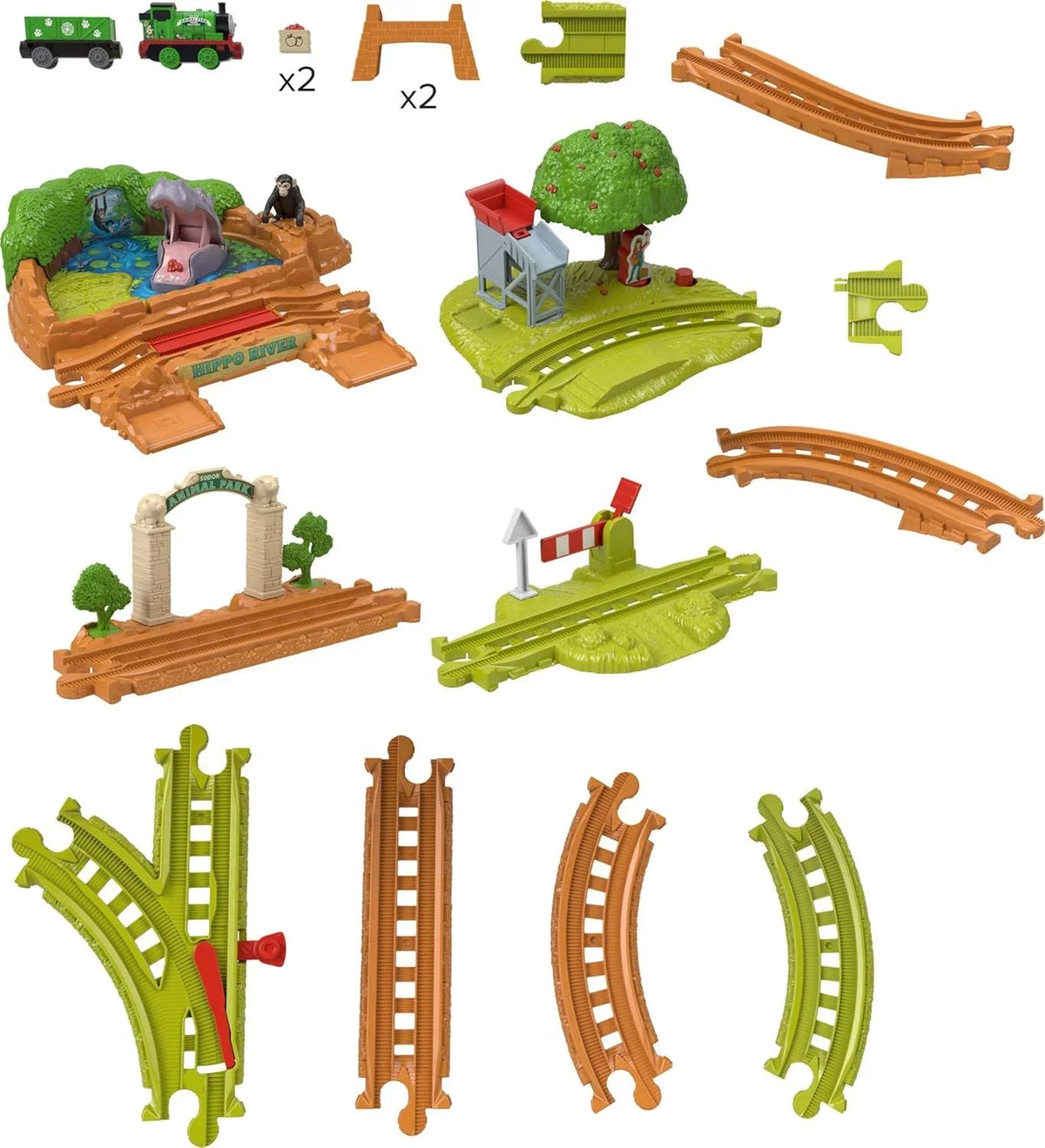 Thomas &amp; Friends Percy's Hippo Adventure Train Set