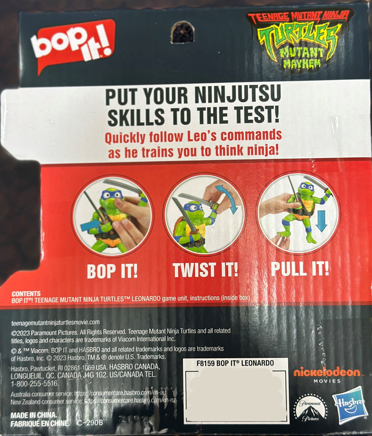 Bop It TMNT