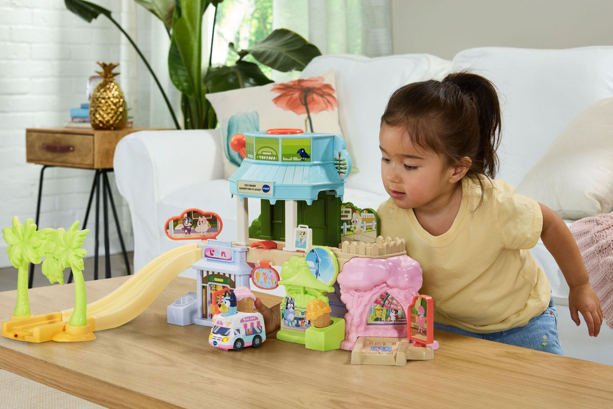 Vtech Toot Toot Drivers Bluey Ice Cream Adventure Set