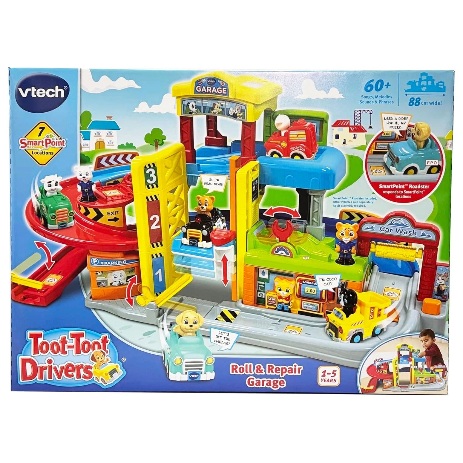 Vtech Toot Toot Drivers Roll & Repair Garage