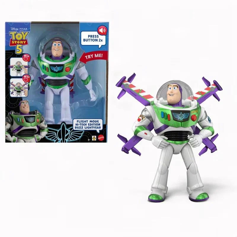 Toy Story 5 Flight Mode Hi-Tech Action Figure - Buzz Lightyear