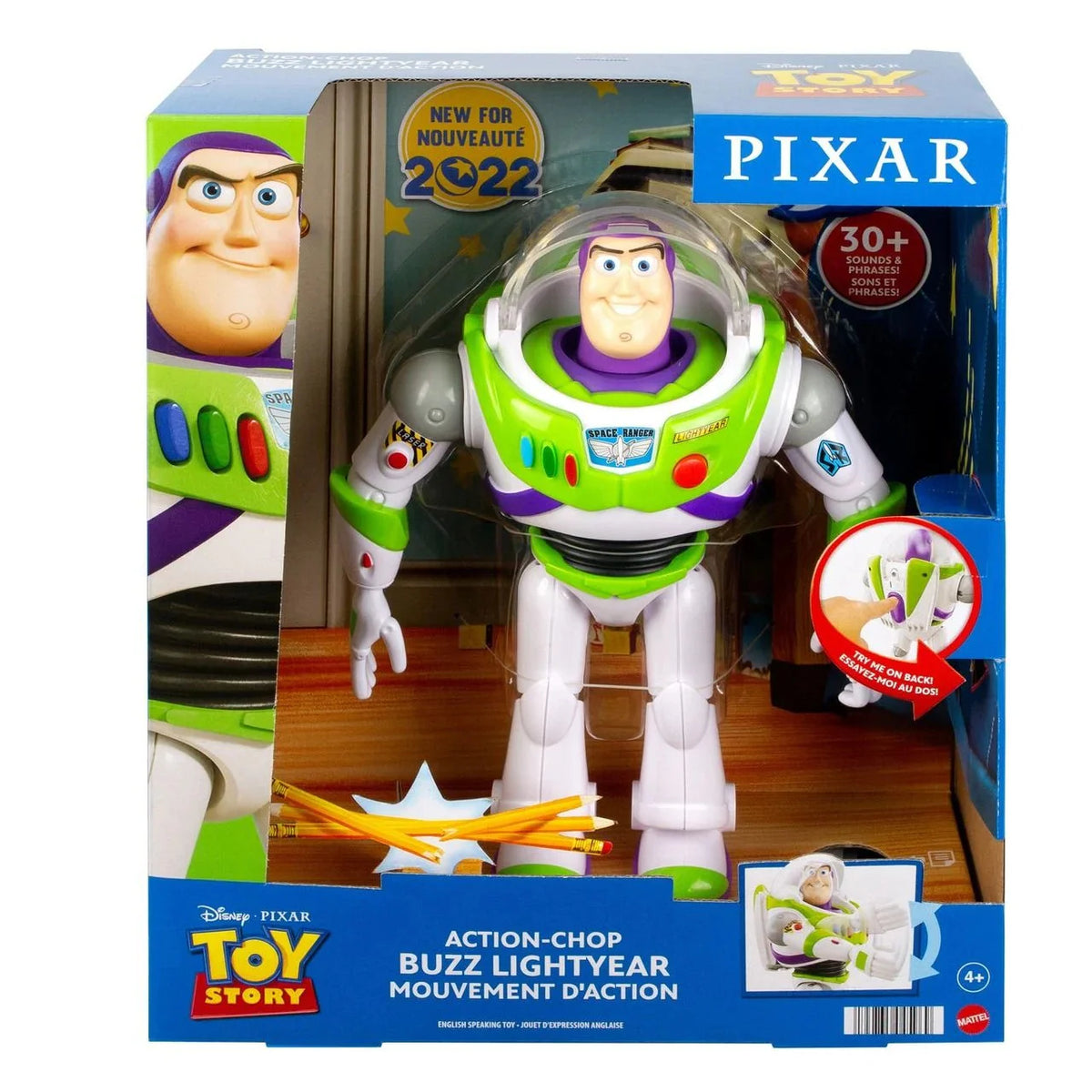 Toy Story 12 inch Classic Buzz Lightyear Action Chop