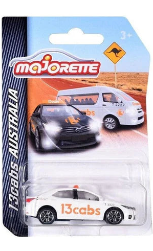 Majorette Toyota Corolla Altis 13CABS White Australia