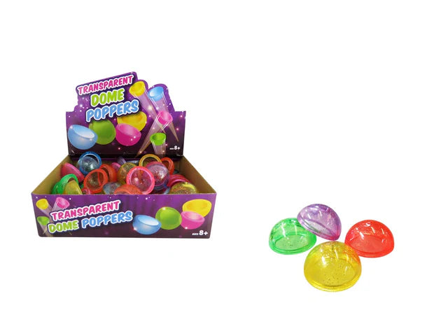 Dome Popper Mini Transparent/Solid colours