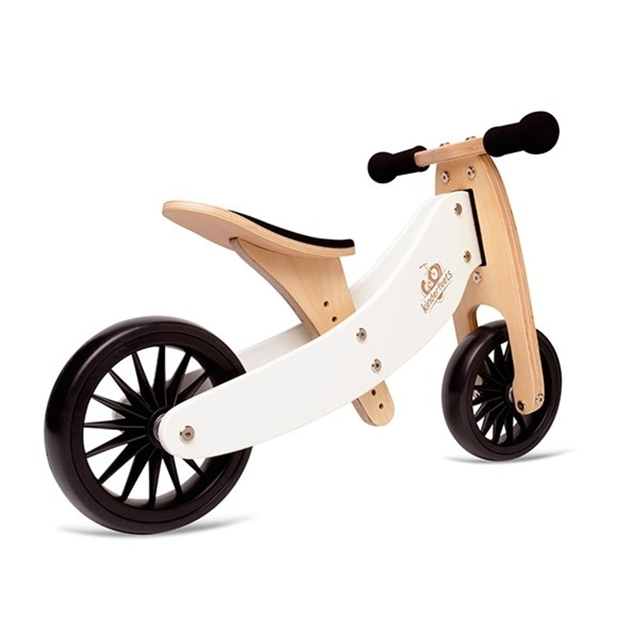 Balance Bike/Trike Kinderfeets Tiny Tot Plus White