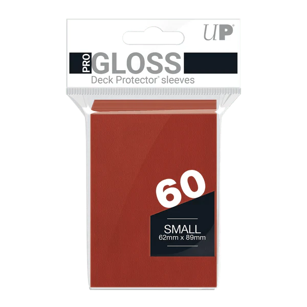 Ultra Pro 60 Pack Small Sleeve Protectors Red