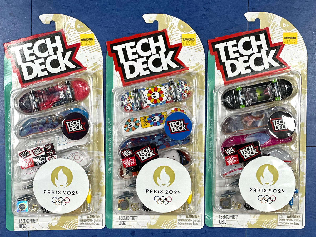 Tech Deck 4 Pack Multipack Paris 2024 Assorted