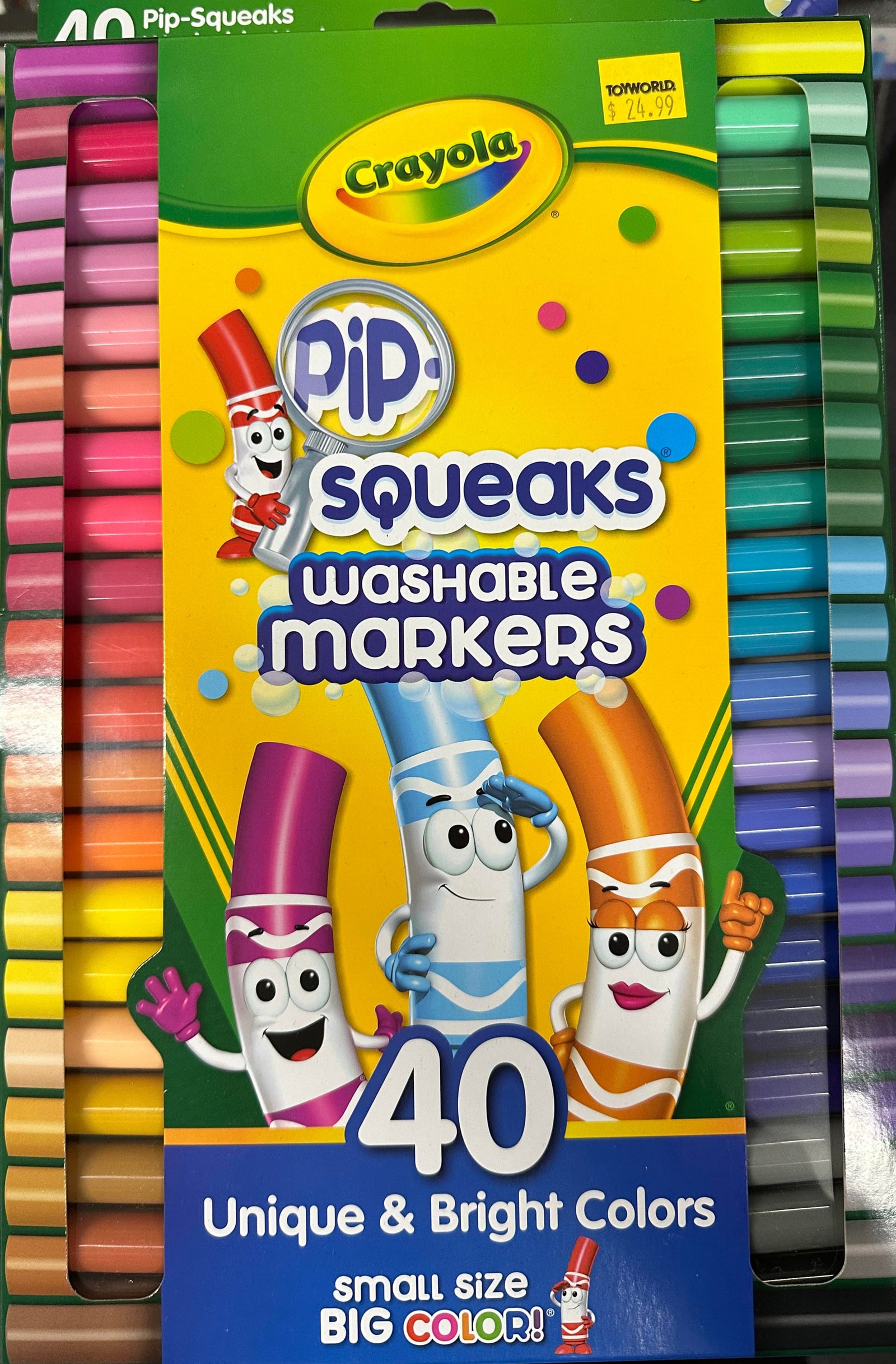 Crayola Pip Squeaks Washable Markers 40pk
