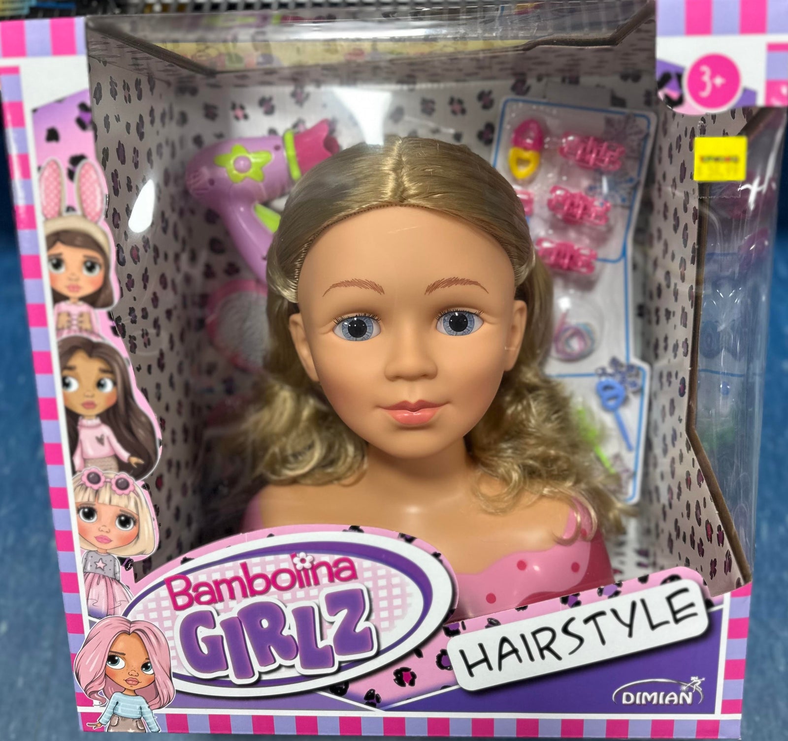 Bambolina Girlz MOLLY Styling Head with Accessories