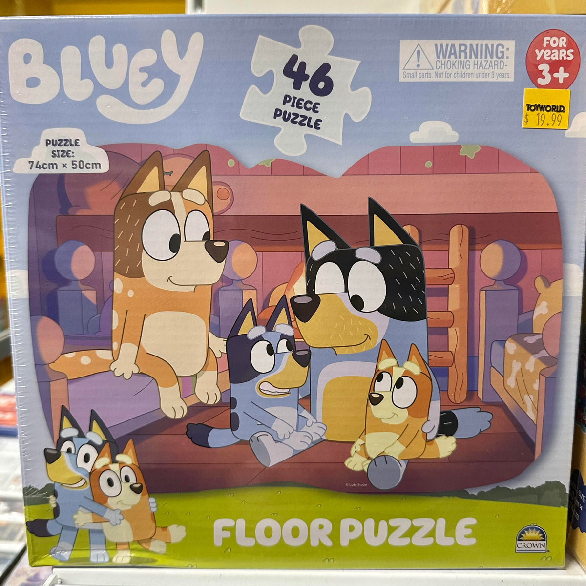 Bluey 46pce Floor Puzzle