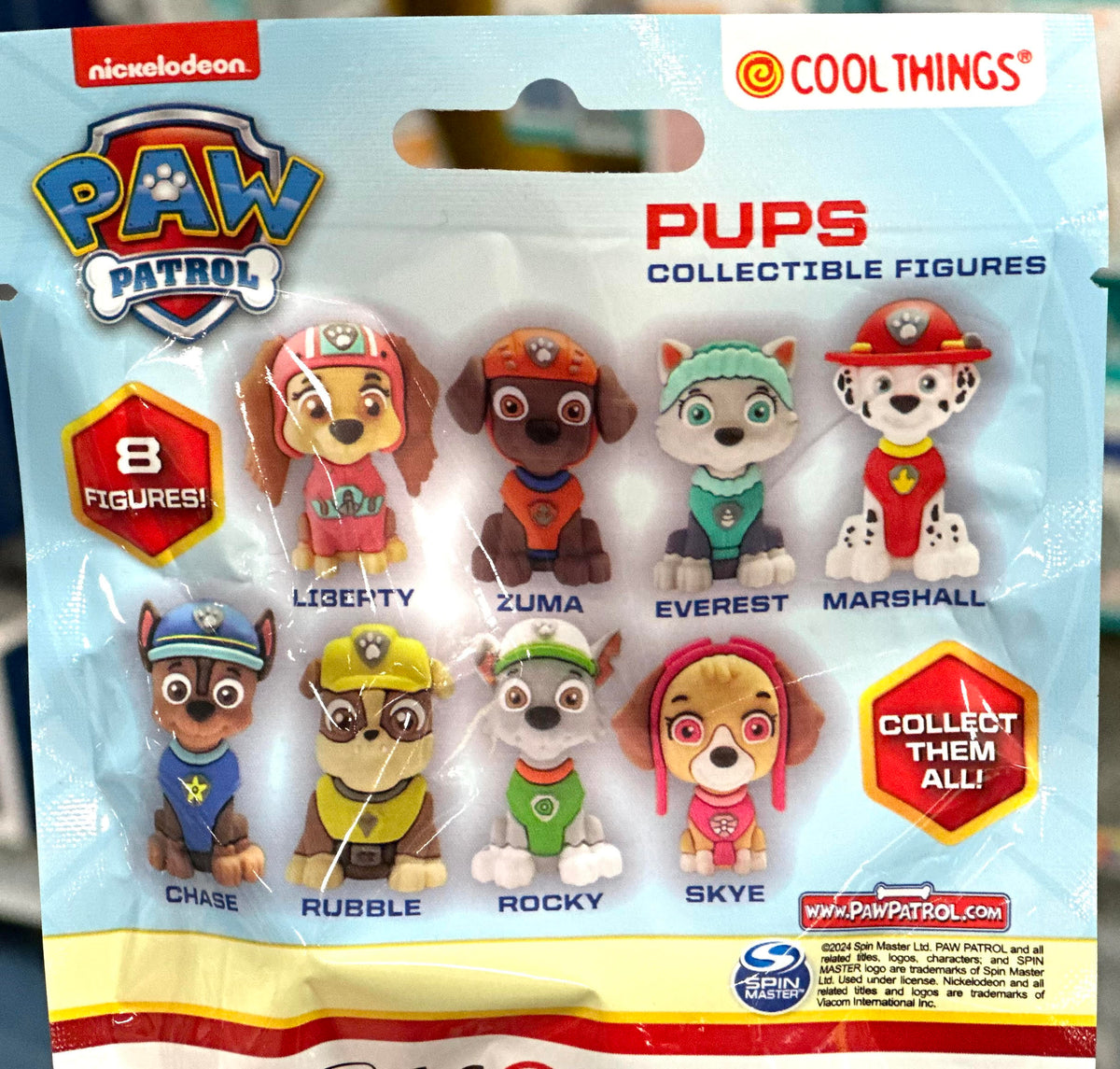 Paw Patrol 3D Pups Blind Bag Collectible Figures