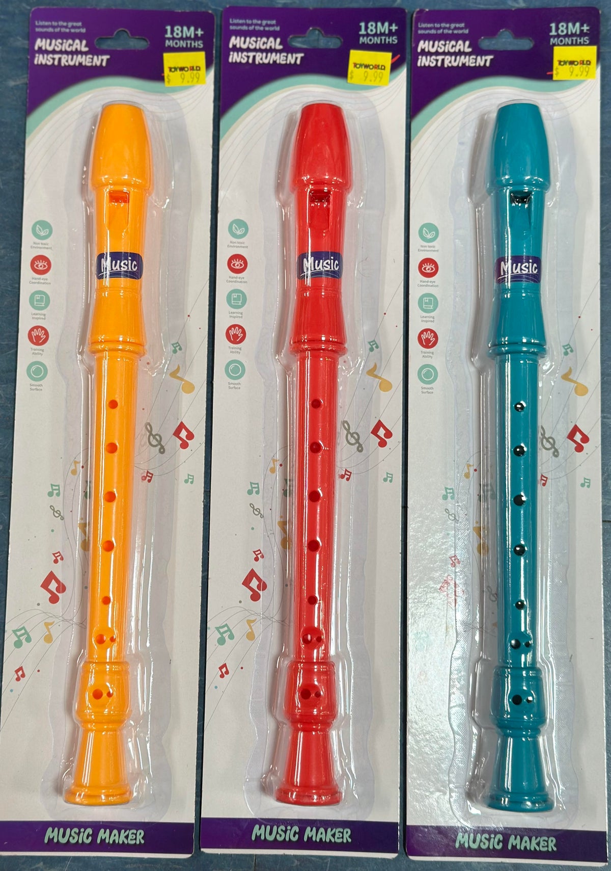 32cm Colourful Recorder Assorted