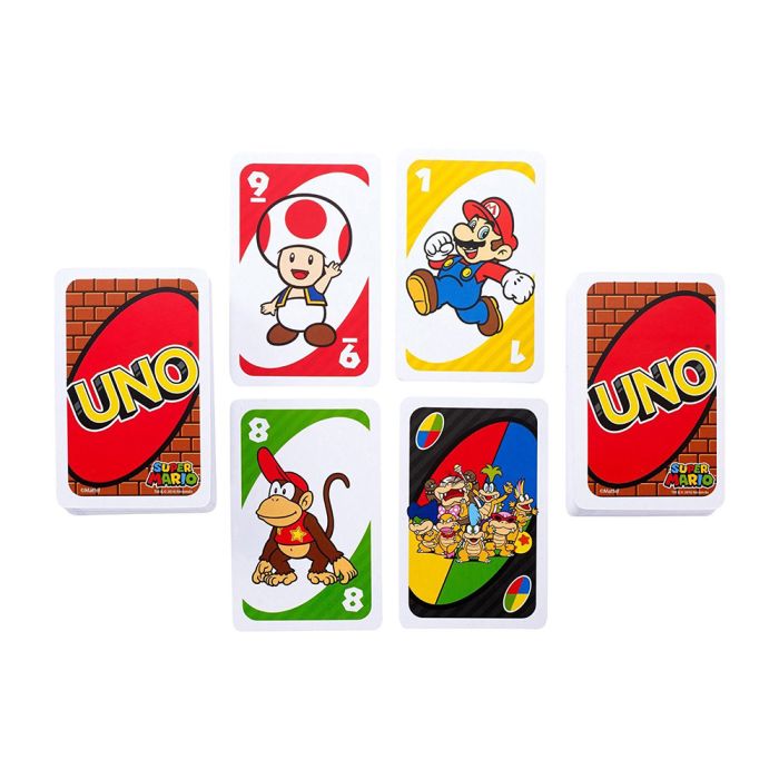 Uno Super Mario Card Game