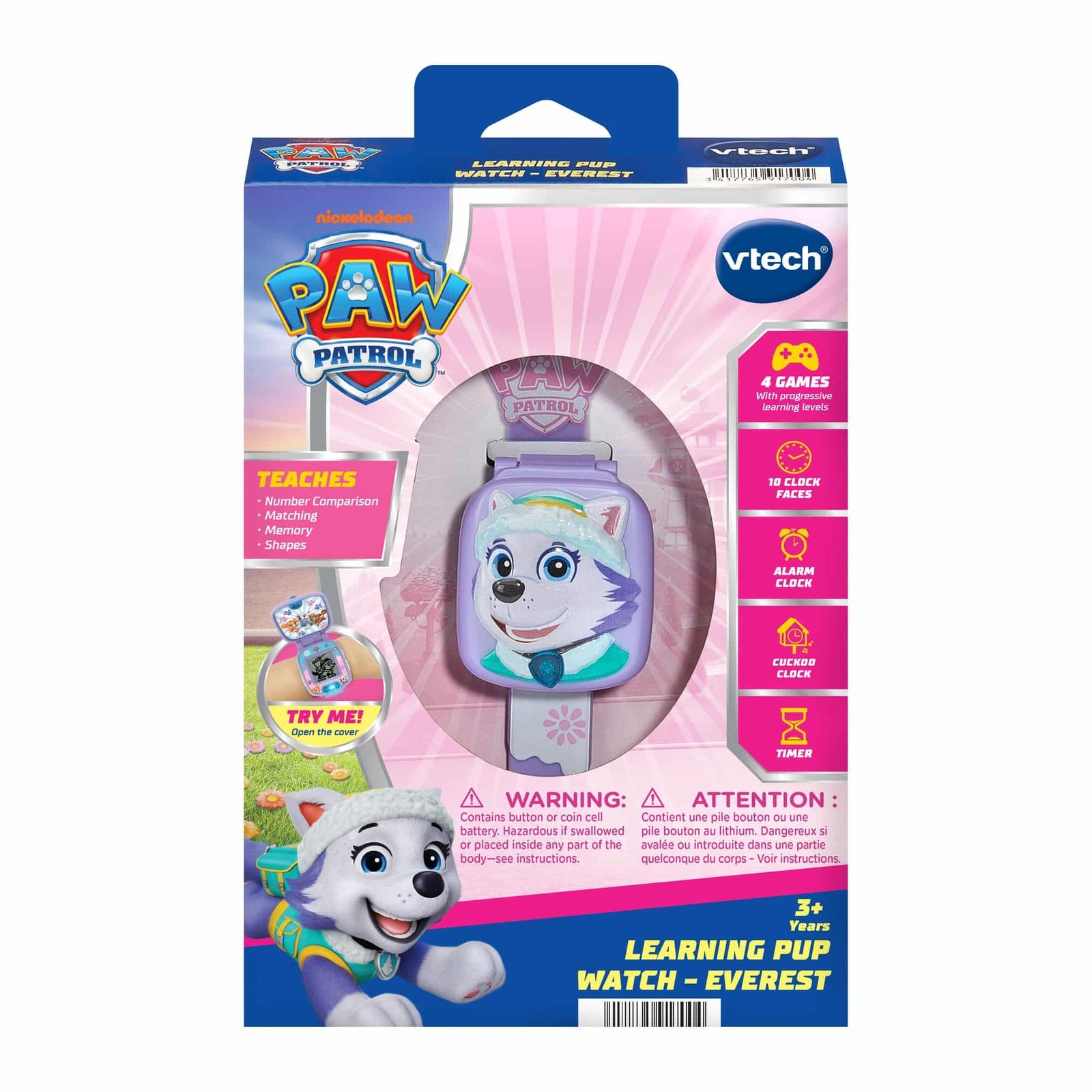 Vtech Paw Patrol Learning Watch - Everest