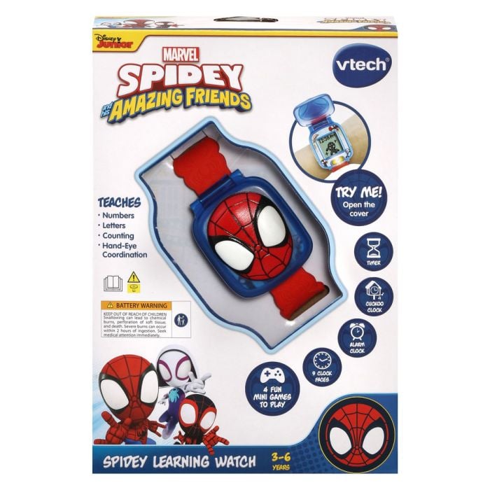 Vtech Spidey &amp; His Amazing Friends Learning Watch - Miles Morales