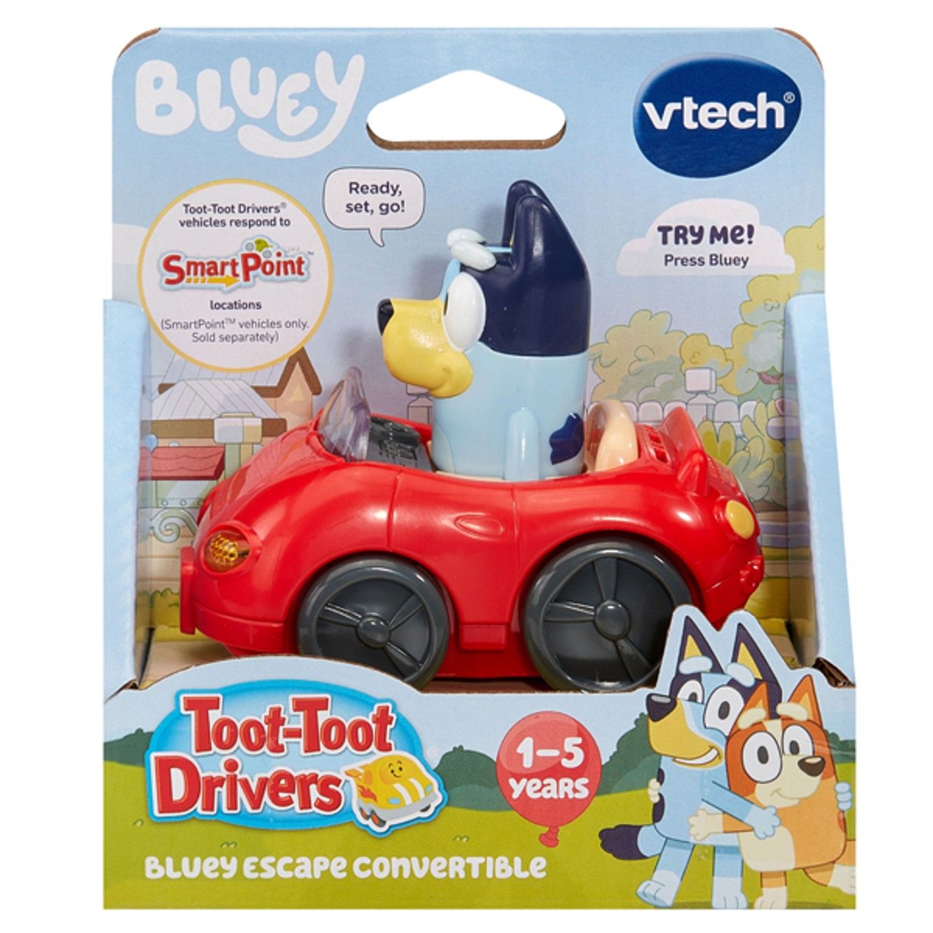 Vtech Toot Toot Drivers Bluey Escape Convertible
