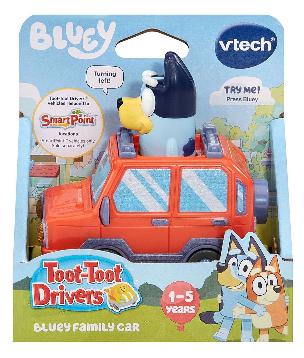 Vtech Toot Toot Drivers Bluey Family Car