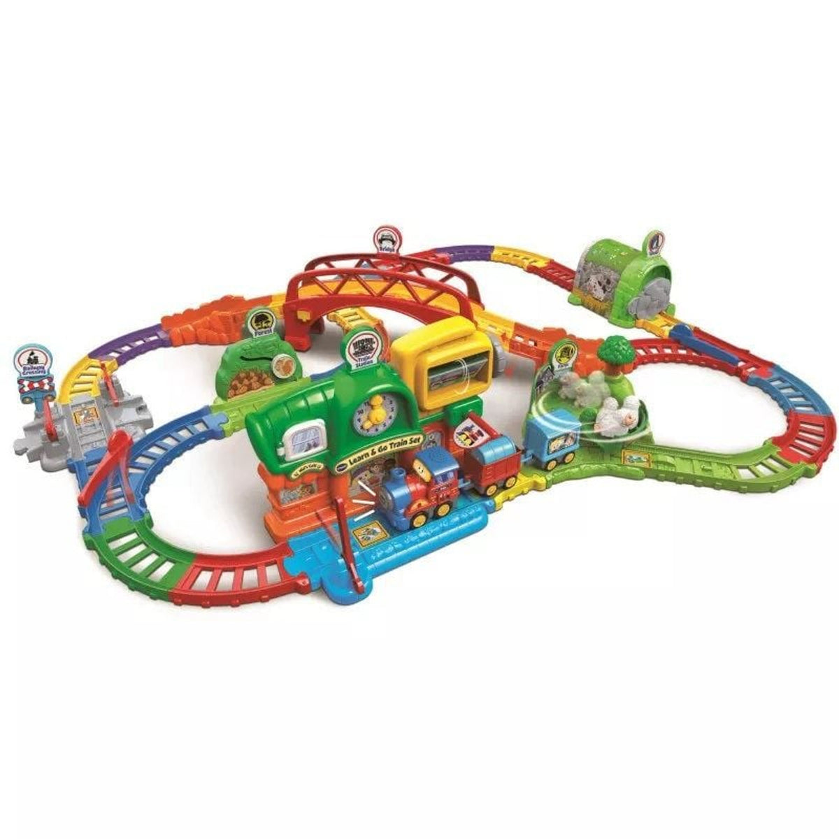 Vtech Toot Toot Drivers Learn &amp; Go Terrific Train Set req 3 x AAA batteries