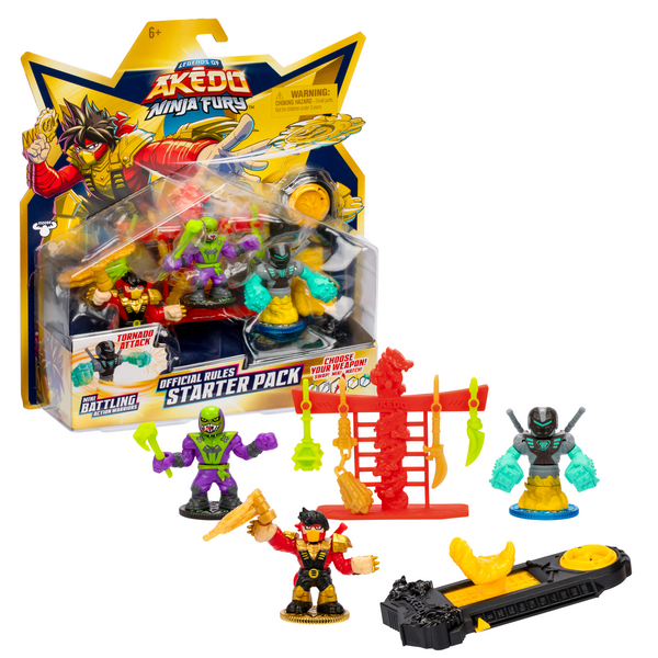 Akedo S7 W1 Ninja Bosses Starter Pack