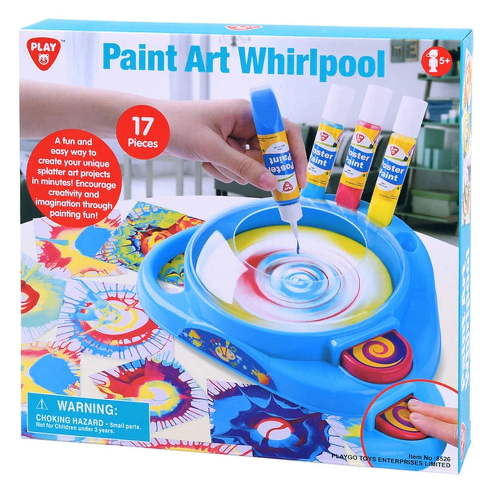 PLAYGO TOYS ENT. LTD.  Paint Art Whirlpool 17pc