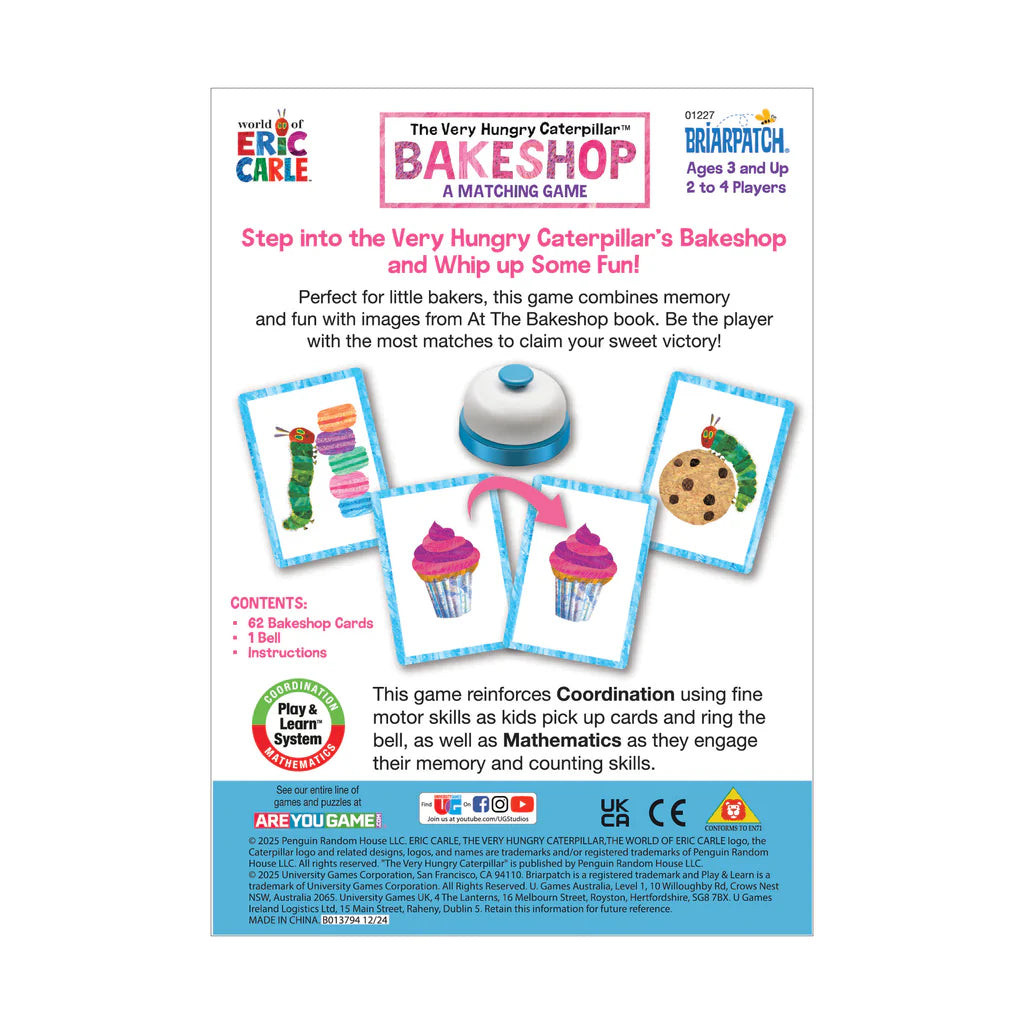 The Very Hungry Caterpillar Bake Shop Matching Game