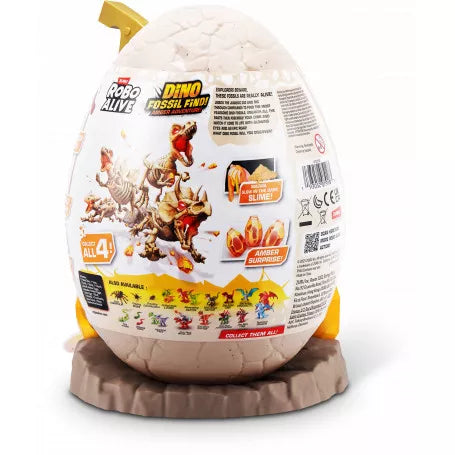Zuru Robo Alive Light Up Dino Fossil Find